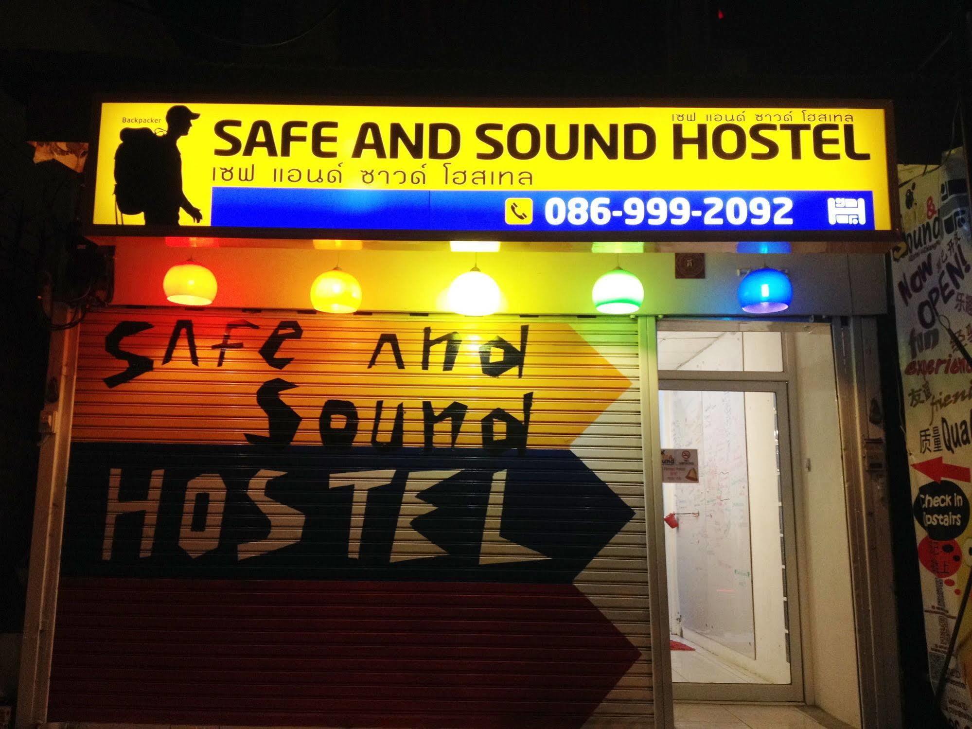 Safe And Sound Hostel Chiang Mai Exterior foto