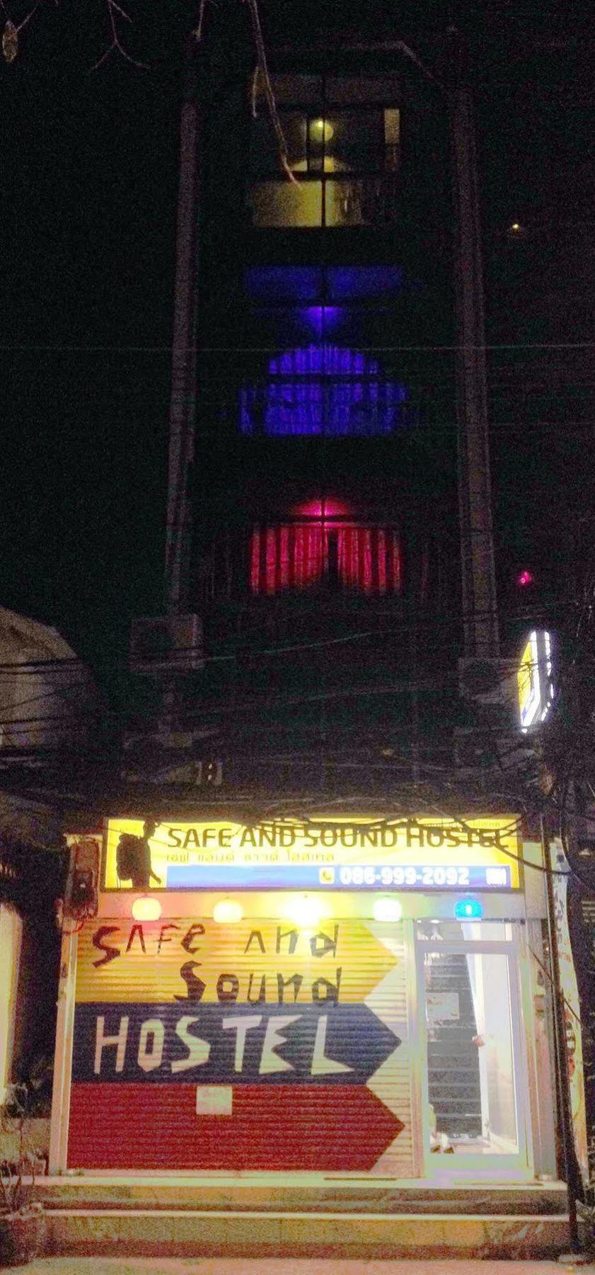 Safe And Sound Hostel Chiang Mai Exterior foto
